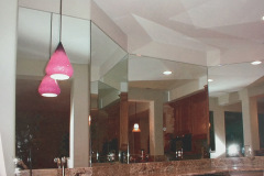 Custom Master Bathroom Mirror Wall - Stafford, VA