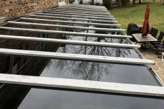 Laminated Safety Glass in Exterior Slope Glaze Roof System in McLean, VA