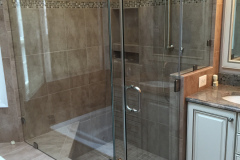 Frameless Shower Door and Panels - Alexandria, VA