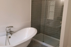 Skyline Euro Style Frameless Sliding Glass Shower Door (Seamless) - Fairfax, VA